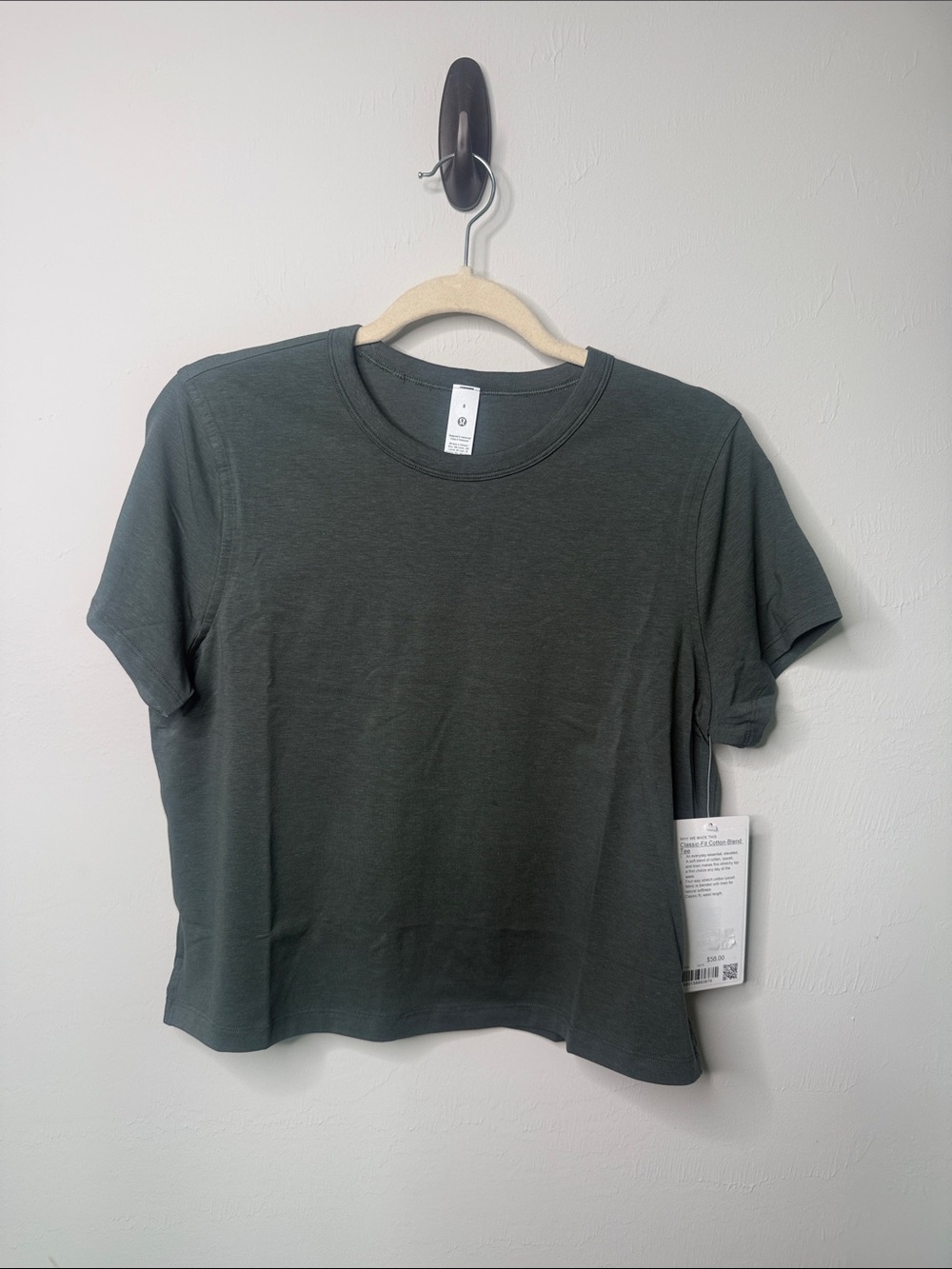 Classic Fit Cotton Blend Tee